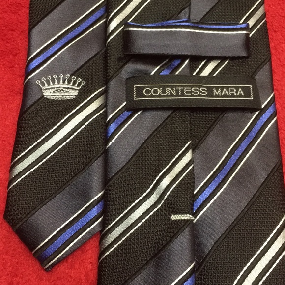 Men’s Countess Mara Classy 👔 Neck Tie - Picture 4 of 8